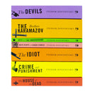 Selected Works of Fyodor Dostoevsky – 7 Book Collection Set | Classic Russian Literature & Philosophical Fiction