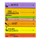Selected Works of Fyodor Dostoevsky 7 Books Collection Set