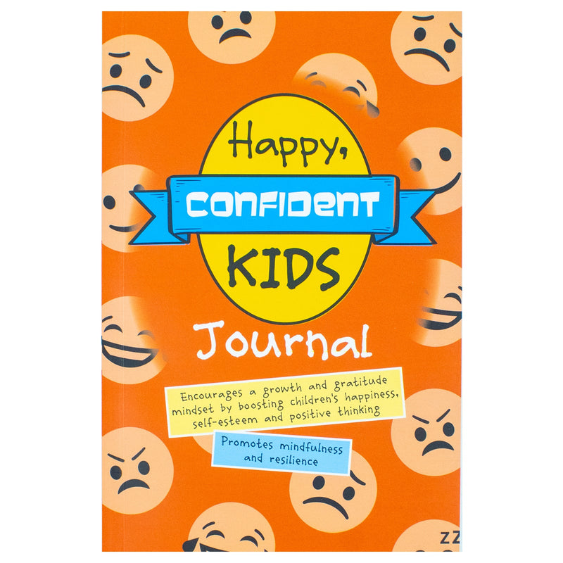 Happy, Confident Kids Journal: Encourages a growth and gratitude mindset by boosting children&