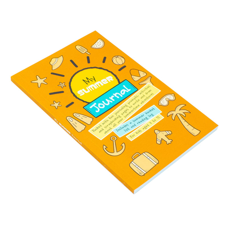My Summer Journal: Packed with fun journaling prompts, activities and scrapbooking pages to write and draw about all your summertime adventures