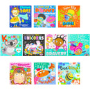 Children's Picture Books 10 Books Collection Set (Frank the Fart Fairy, Super Sam and the Donut Disaster, Super Seb and the Slime Slide, K Is For Kindness, Beekind and more...)