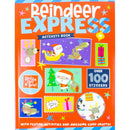 Children Christmas Activity Book Collection 6 Books Set (Reindeer Express Christmas, Jolly Santa Christmas, Polar Party Christmas, Gingerbread Friends Christmas, Elf Adventure Christmas, Magic Workshop Christmas)