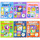 Children’s Christmas Activity Book Collection 6 Books Set | Magic Workshop, Elf Adventure, Gingerbread Friends, Polar Party, Reindeer Express & Jolly Santa