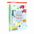 Usborne Wipe Clean Activities 6 Books Collection Set by Kirsteen Robson – Dinosaur, Mermaid & Fun Educational Activity Collection for Kids