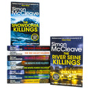 DI Ruth Hunter Series 1-10 Books Collection Set By Simon McCleave | Crime Thriller Novels