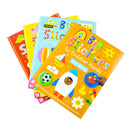 Big Stickers for Toddler Hands (Set of 4 Activity Books) (Animals, Dinosaurs, First Words, Things That Go)