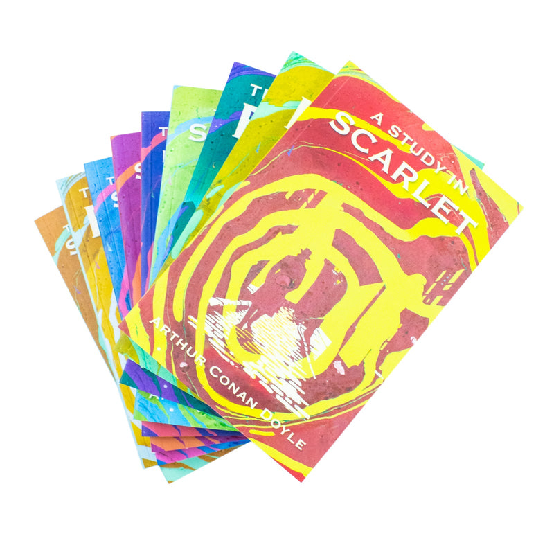 The Complete Works of Sherlock Holmes by Arthur Conan Doyle 9 Books Collection Set