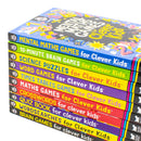 Brain Games 10 Books Collection Set for Clever Kids – Mental Maths, Science Puzzles & Educational Brain Training Collection