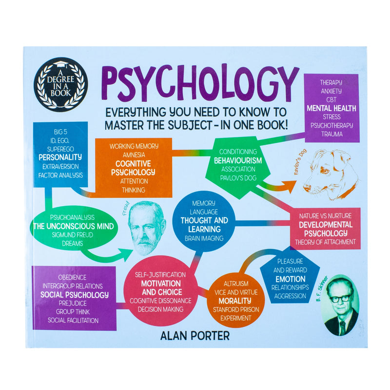 A Degree in a Book: Psychology by Alan Porter Everything You Need to Know to Master the Subject - in One Book!