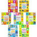 Priddy First 100 Library Collection 7 Books Box Set (First Farm Words, First 100 Animals, Numbers, Colours, Shapes, First 100 Numbers and More)