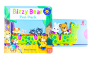 Bizzy Bear Series 5 Books Collection Bundle Set(Fun Park, Breakdown Truck, Aeroplane Pilot, Pirate Adventure & Dinosaur Safari)(With Sliders to Push and Pull!)
