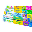 Bizzy Bear Series 5 Books Collection Bundle Set(Fun Park, Breakdown Truck, Aeroplane Pilot, Pirate Adventure & Dinosaur Safari)(With Sliders to Push and Pull!)