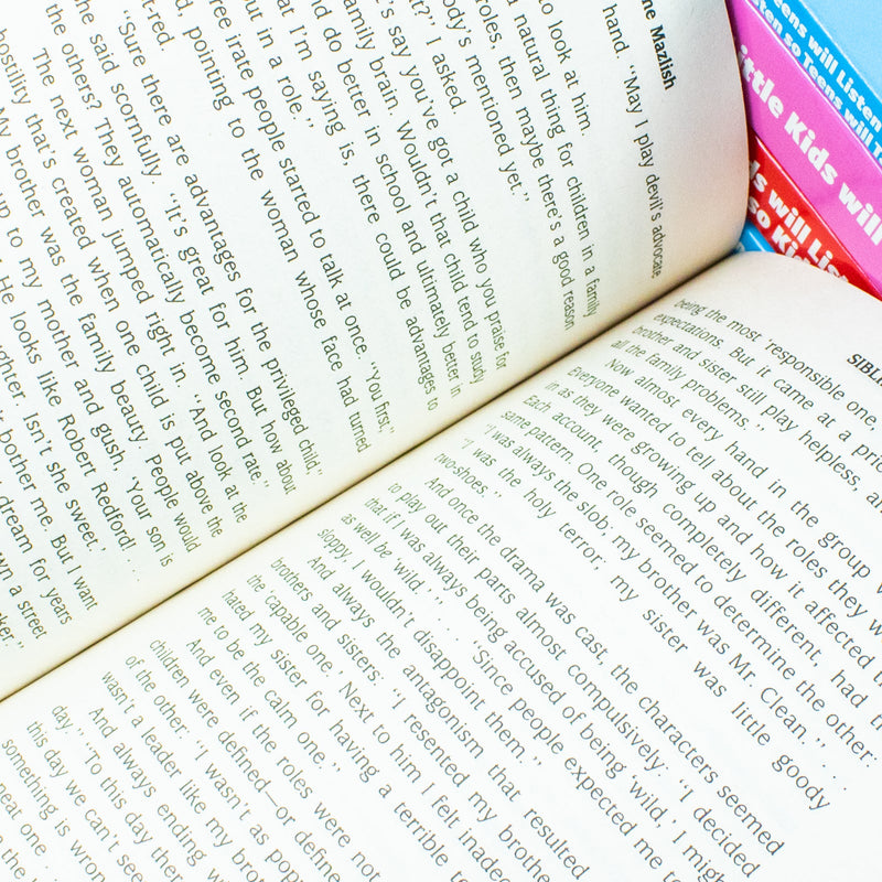 How To Talk Collection 5 Books Set How To Talk So Kids Will Listen How To Talk Series