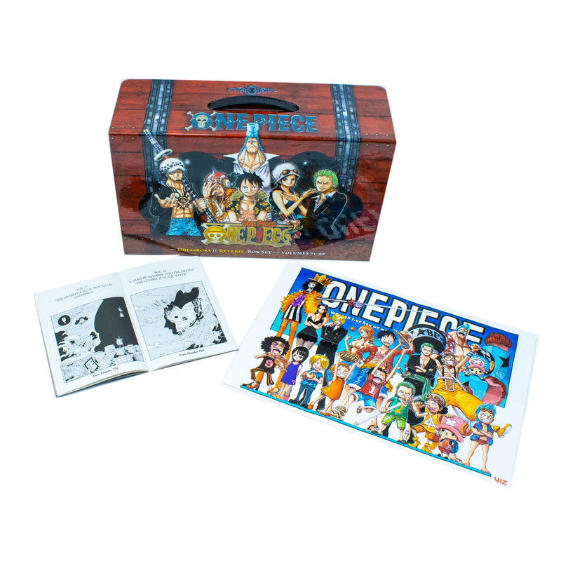 One Piece Dressrosa to Reverie Box Set 4, Volumes 71-90 One Piece Dressrosa to Reverie Box Set 4, Volumes 71-90