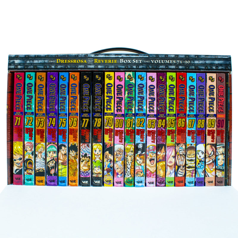 One Piece Dressrosa to Reverie Box Set 4, Volumes 71-90 One Piece Dressrosa to Reverie Box Set 4, Volumes 71-90