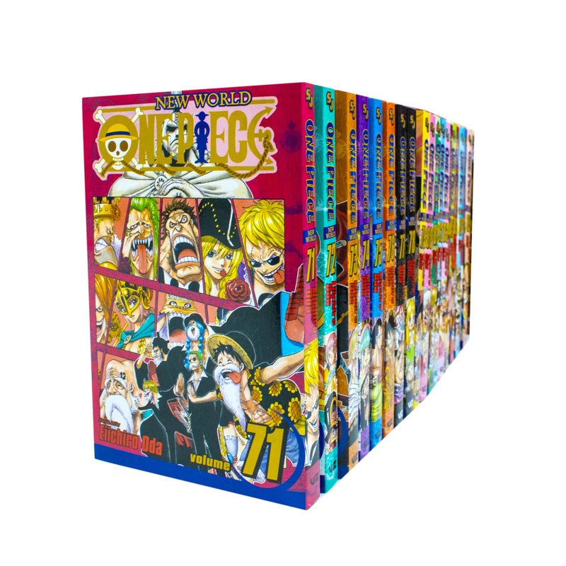 One Piece Graphic Novels Box Set 4: Volumes 71-90 with