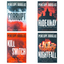 Devil's Night Series By Penelope Douglas 4 Books Collection Set (Corrupt, Hideaway, Kill Switch & Nightfall)