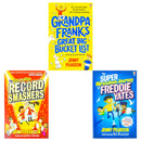 Jenny Pearson Collection 3 Books Set (The Super-Miraculous Journey of Freddie Yates, The Incredible Record Smashers and Grandpa Frank's Great Big Bucket List)