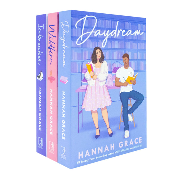 The Maple Hills Series 3 Book Collection Set By Hannah Grace (Icebreaker, Wildfire & Daydream)