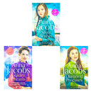 Anna Jacobs Jubilee Lake Series 3 Books Collection Set (Silver Wishes, Golden Dreams, Diamond Promises)