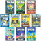 [Hardcover] Dog Man Series 10 Books Collection Set by Dav Pilkey Mothering Heights, Grime and Punishment, Fetch-22, For Whom the Ball Rolls, Brawl of The Wild