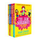 Roman Garstang Disasters Collection 5 Books Set By Mark Lowery (Chicken Nugget Ambush, Attack of the Woolly Jumper, Great Caravan Catastrophe, Revenge of the Spaghetti Hoops, The Jam Doughnut That Ruined My Life)