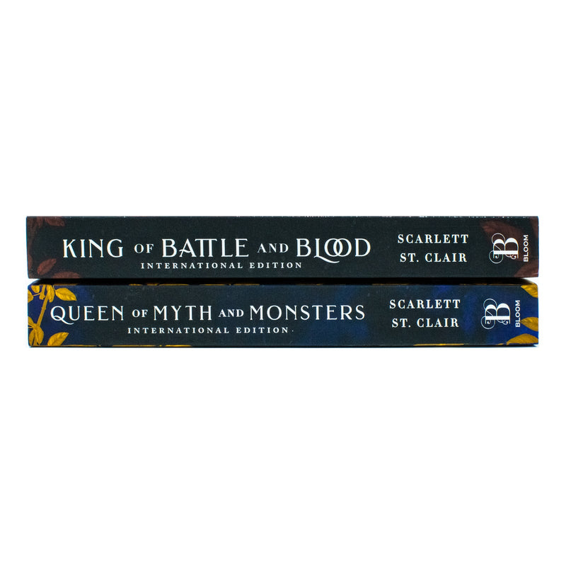 Adrian X Isolde Series Collection 2 Books Set By Scarlett St Clair (King of Battle and Blood, Queen of Myth and Monsters)