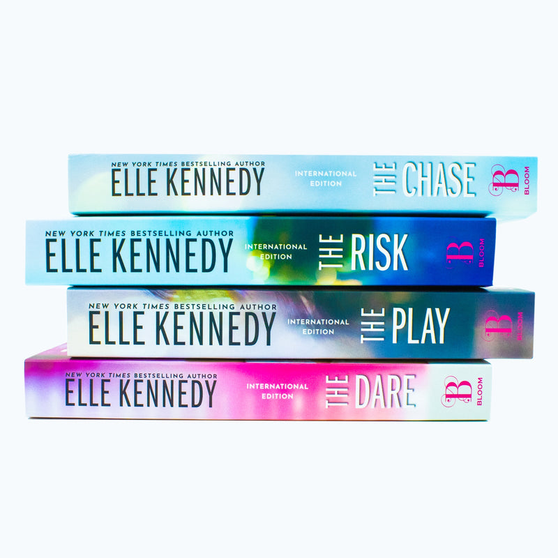 Elle Kennedy Briar U Series Collection 4 Books Set (The Chase, The Risk, The Play, The Dare)