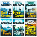King and Maxwell Series 6 Books Collection Set by David Baldacci - King and Maxwell, The Sixth Man