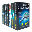 Will Trent Series by Karin Slaughter Collection 7 Books Set (Fallen, Unseen, Broken, Fractured, Triptych, Pretty Girls, Cop Town)