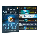 Will Trent Series by Karin Slaughter Collection 7 Books Set (Fallen, Unseen, Broken, Fractured, Triptych, Pretty Girls, Cop Town)