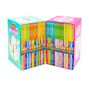 Rainbow Magic Series 42 Books Collection Set – Colour Fairies, Weather Fairies & Magical Adventure Collection for Kids