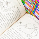 Rainbow Magic Series 42 Books Collection Set – Colour Fairies, Weather Fairies & Magical Adventure Collection for Kids