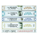 The Cemetery of Forgotten Series 5 Books Collection Set by Carlos Ruiz Zafon (Shadow of the Wind, Angel's Game, Prisoner of Heaven & MORE)