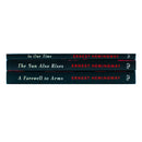 Selected Works of Ernest Hemingway – 3 Book Collection Set | In Our Time, The Sun Also Rises & A Farewell to Arms | Classic Literary Fiction