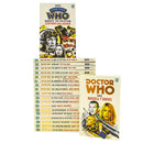 Doctor Who: Target Collection 1-20 Books Set (Pirate Planet, City of Death, Crimson Horror, Dalek, Rose, Waters of Mars, Kerblam, Stones of Blood, Eaters of Light, Fires of Pompeii, TV Movie and More)