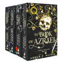Gods and Monsters Series 1-4 Books Collection Set By Amber V. Nicole (The Book of Azrael, The Throne of Broken Gods, The Dawn of the Cursed Queen and The Wrath of the Fallen)
