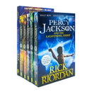 Percy Jackson and the Olympians 6 Books Collection Set by Rick Riordan – Fantasy Adventure Collection