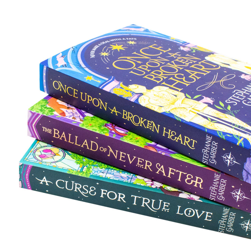Once Upon a Broken Heart Series 3 Books Collection Set by Stephanie Ga