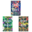 Sacred Stones Series 3 Books Collection Set By Kate Golden (A Dawn of Onyx, A Promise of Peridot and A Reign of Rose)