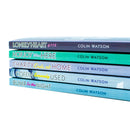 Flaxborough Mysteries Collection 5 Books Set by Colin Watson – Lonelyheart 4122, Hopjoy Was Here & Classic Cozy Mystery Collection