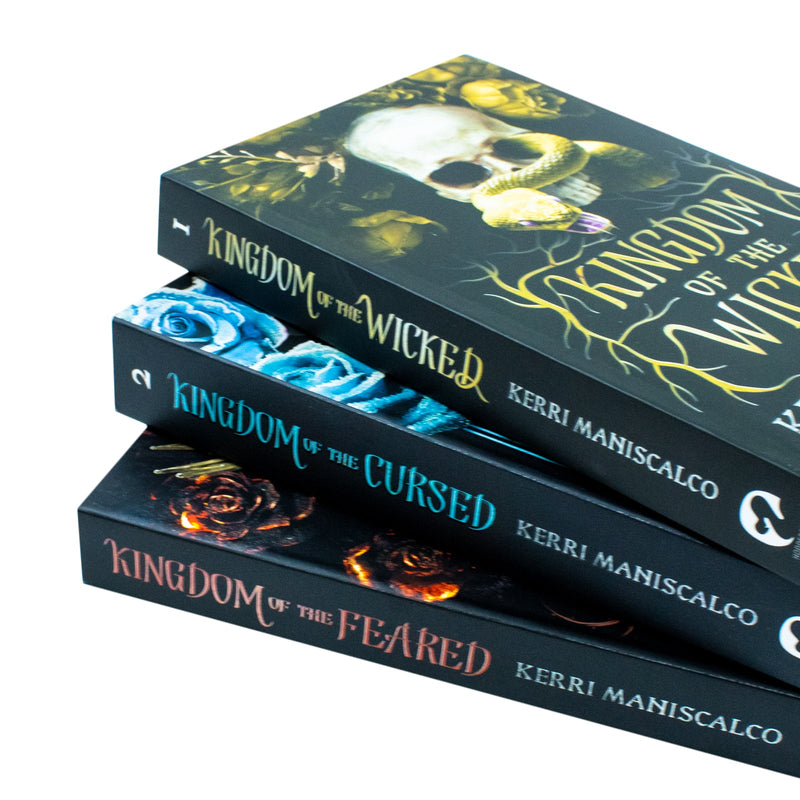 Kingdom of the Wicked 3巻セット Kingdom of the Wicked Series 3 Books Collection Set by Kerri Maniscalc
