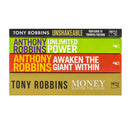 Tony Robbins Success Mastery Collection 4 Books Set: Money Master the Game, Unlimited Power and More - Four Bestsellers on Wealth, Mindset and Personal Achievement (4-Book Set)
