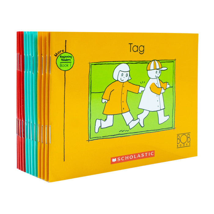 Bob Books - More Beginning Readers Box Set Phonics, Ages 4 and Up, Kindergarten (Stage 1: Starting to Read)