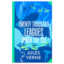 Twenty Thousand Leagues Under the Sea by Jules Verne (Deluxe Hardback Sprayed Edge Edition)