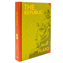 The Republic by Plato (Deluxe Hardback Sprayed Edge Edition)