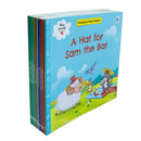 My First Phonic Sounds 12 Books Collection Box Set with Included Fun Activities(A Hat for Sam the Bat,Paddy Panda Paints a Plum,Ricky Raccoon Runs a Race,Nibby New Nest & More)(Learning Key Level 1)