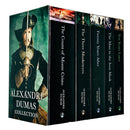 Alexandre Dumas 5 Books Collection Set – The Three Musketeers, The Count of Monte Cristo & Classic Adventure Collection