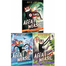 The Agent Weasel Series 3 Books Childrens Collection Set by Nick East (Fiendish Fox Gang, Abominable Dr Snow, Robber King)