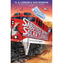 Adventures on Trains 2 Books Collection Set by M.G. Leonard, Sam Sedgman (Sabotage on the Solar Express, The Arctic Railway Assassin)